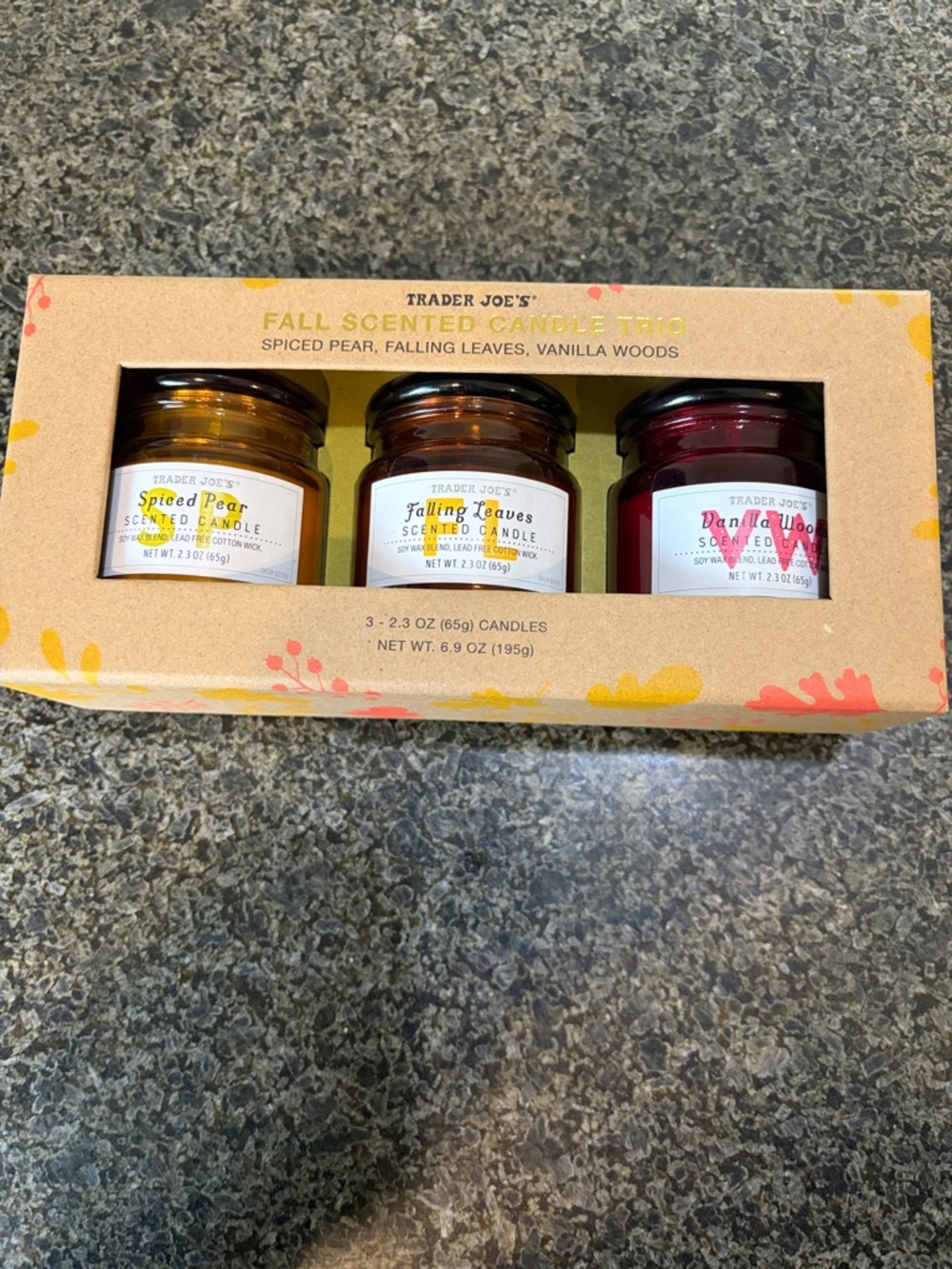 Trader Joe’s Fall Scented Candle Trio